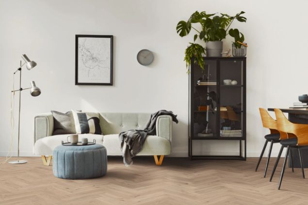 Aspect Ingold Herringbone Matt Lacquered